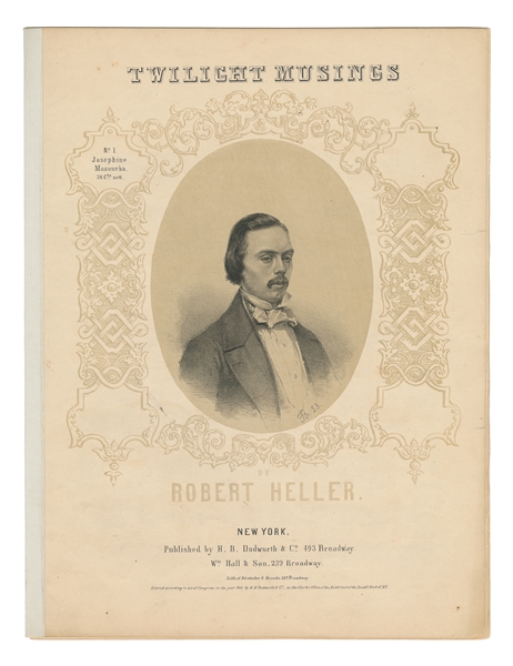  HELLER, Robert (William Henry Palmer, d. 1878). Twilight Mu...