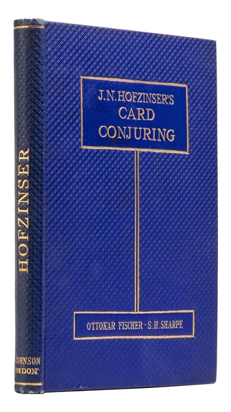  [HOFZINSER]. FISCHER, Ottokar (1873 – 1940). J. N. Hofziner...