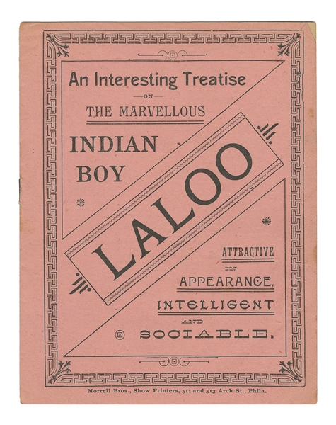  An Interesting Treatise on the Marvelleous Indian Boy Laloo...