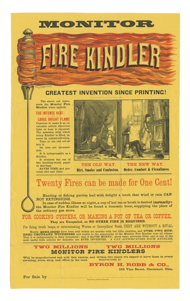  Monitor Fire Kindler / Greatest Invention Since Printing! [...