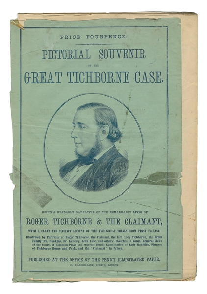  Pictorial Souvenir of the Great Tichborne Case. Being a Rea...