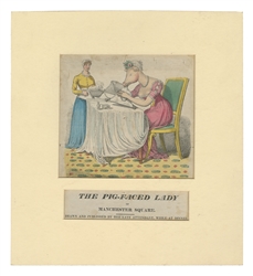  [PIG-FACED LADY]. FORES, S.W. and John Johnston. The Pig-Fa...