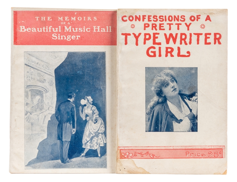  [ROMANCE]. Two confessional dime novels. Including: The Con...