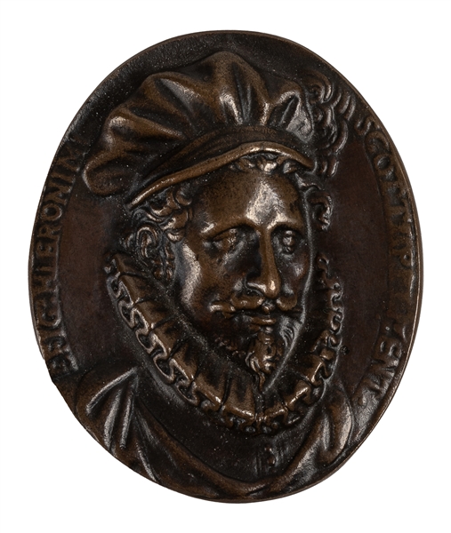  SCOTTO, Hyronimus (c. 1505 – 72). Hyronimus Scotto Medal. 1...