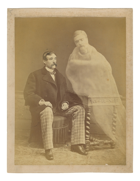  [BUGUET, Edouard (1840 – 90)]. Spirit Photograph. Paris, ca...