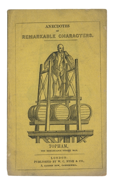  [STRONGMAN]. TOPHAM, Thomas (1710 – 49). Anecdotes of Remar...