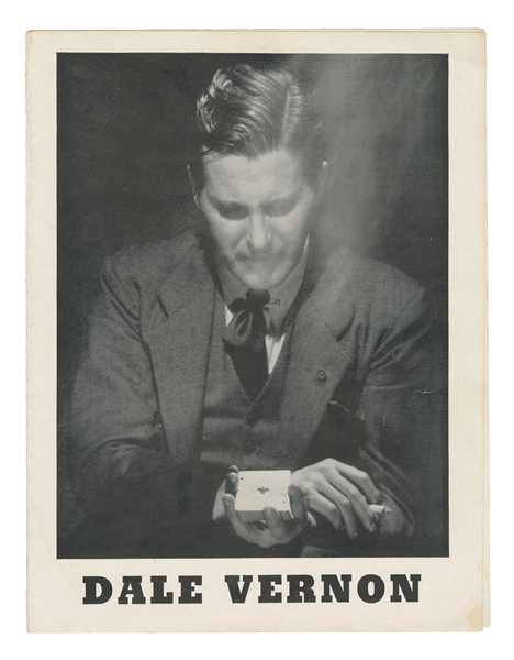  VERNON, Dai (David Verner, 1894 – 1992). Dale Vernon Bookin...