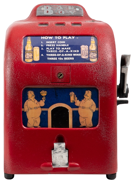  Bar Boy 1 Cent Trade Stimulator and Vendor. Circa 1930s. Th...