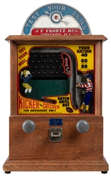  J.F. Frantz Kicker and Catcher 1 Cent Skill Game. Chicago, ...