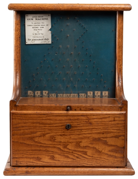  Miller Novelty Little Dream Gum Machine. Early 20th century...