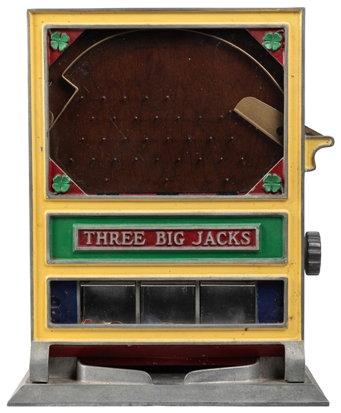  Three Big Jacks 1 Cent Trade Stimulator. Circa 1920s. Penny...