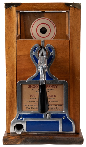  Hance Penny Back Target Practice Machine. Westerville, OH: ...