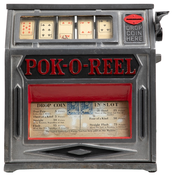  Groetchen 5 Cent “Pok-O-Reel” Trade Stimulator. Chicago: Gr...