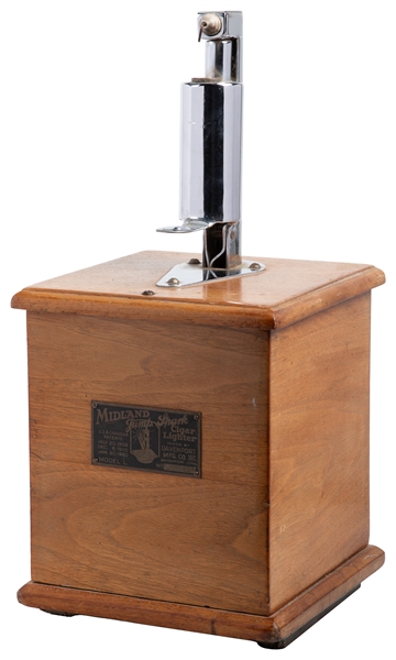  Midland Jump Spark Model L Cigar Lighter. Davenport, IA, ca...