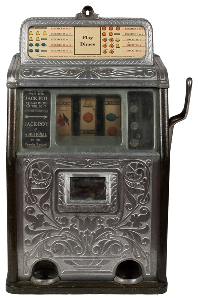  Caille Bell Superior 10 Cent Slot Machine. Detroit: Caille ...