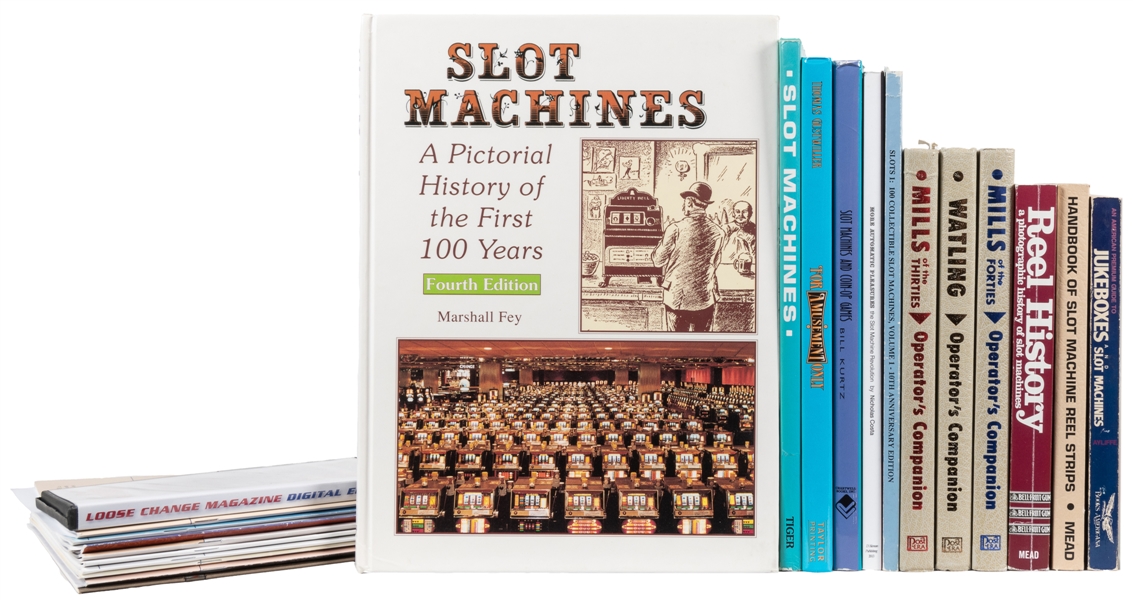  Group of 23 Books and Magazines Related to Slot Machines. [...