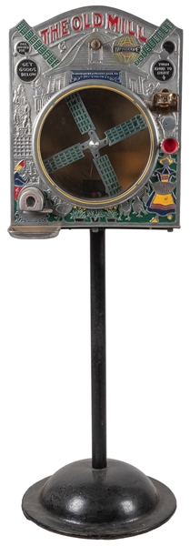  The Old Mill International Mutoscope Coin-Operated Vendor. ...