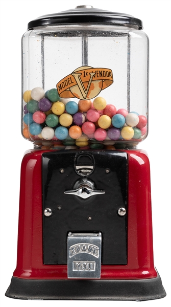  Victor Model V Vendor 1 Cent Gumball Machine. Chicago, ca. ...