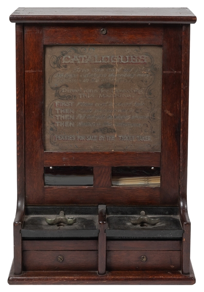  1 Cent Catalog Dispenser. Champion Vending Machine Co., ca....