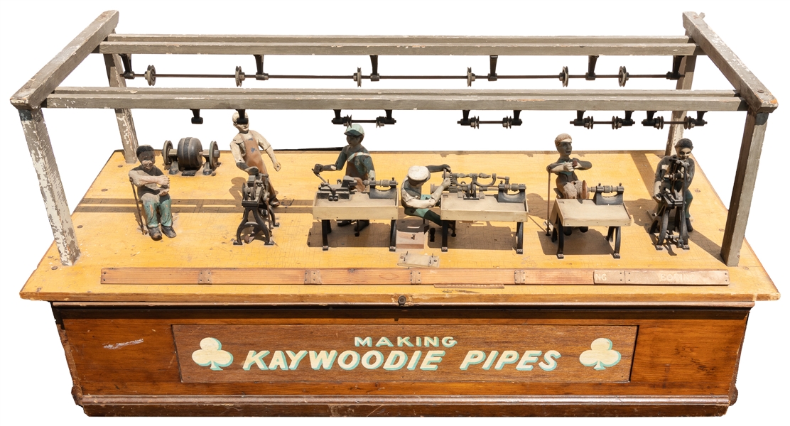  Making Kaywoodie Pipes Automaton. Early-mid 20th century. L...