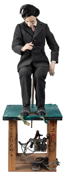  “Seated Man in Pinstripe Suit” Marshall Field’s Animatronic...