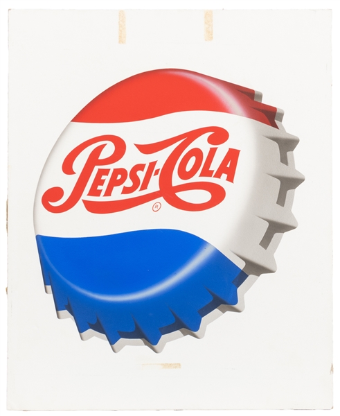  Pepsi-Cola Original Corporate Logo Painting, and a Period P...