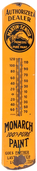  Monarch Paint Thermometer. Coshocton: Beach, 1930s. Single ...