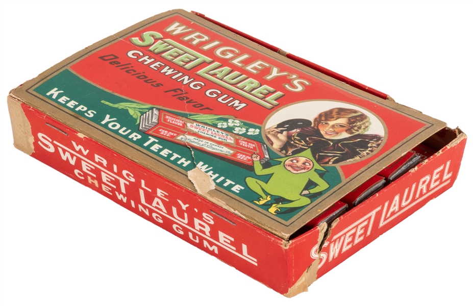  Wrigley’s Sweet Laurel Chewing Gum in Original Box. Circa 1...