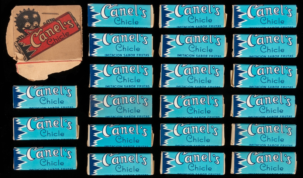  Canel’s Chicle Chewing Gum. Lot of 59 Packages. Mexico, ca....