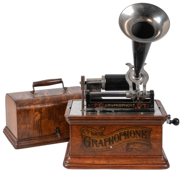  American Graphophone Type AZ Wax Cylinder Player. New York:...