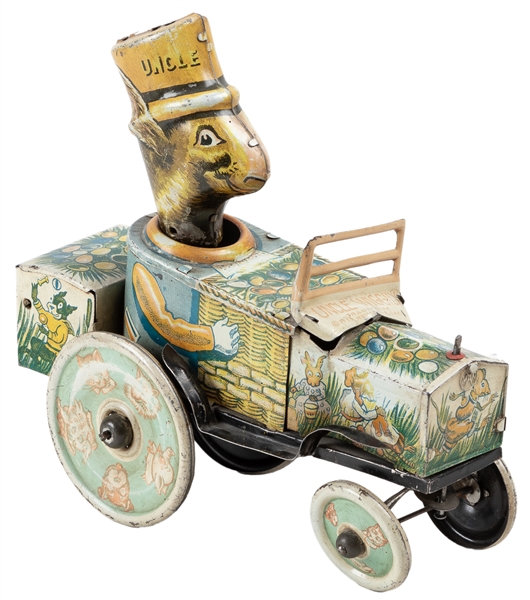  Uncle Wiggly Windup Car. [New York: Louis Marx & Co. ca. 19...