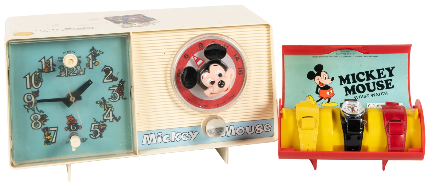  Pair of Disney-Related Toy Items, including: Mickey Mouse C...