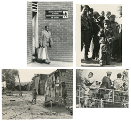  [APARTHEID]. Group of 13 Press Photos of Racial Unrest in S...