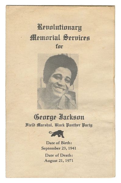  [Jackson, George L., subject]. Revolutionary Memorial Servi...