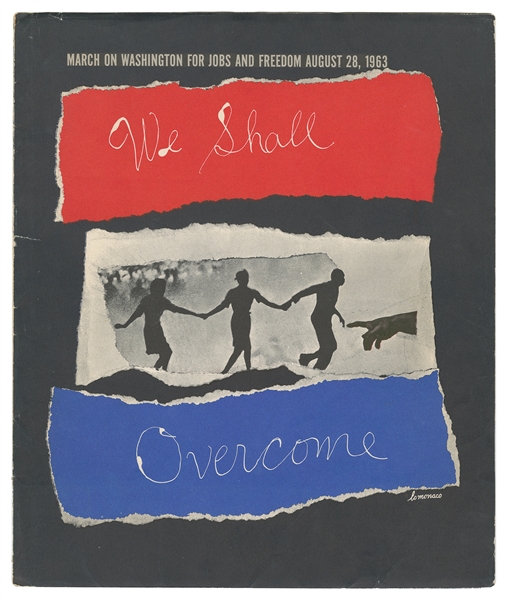  LoMonaco, Louis (illustrator). We Shall Overcome. March on ...