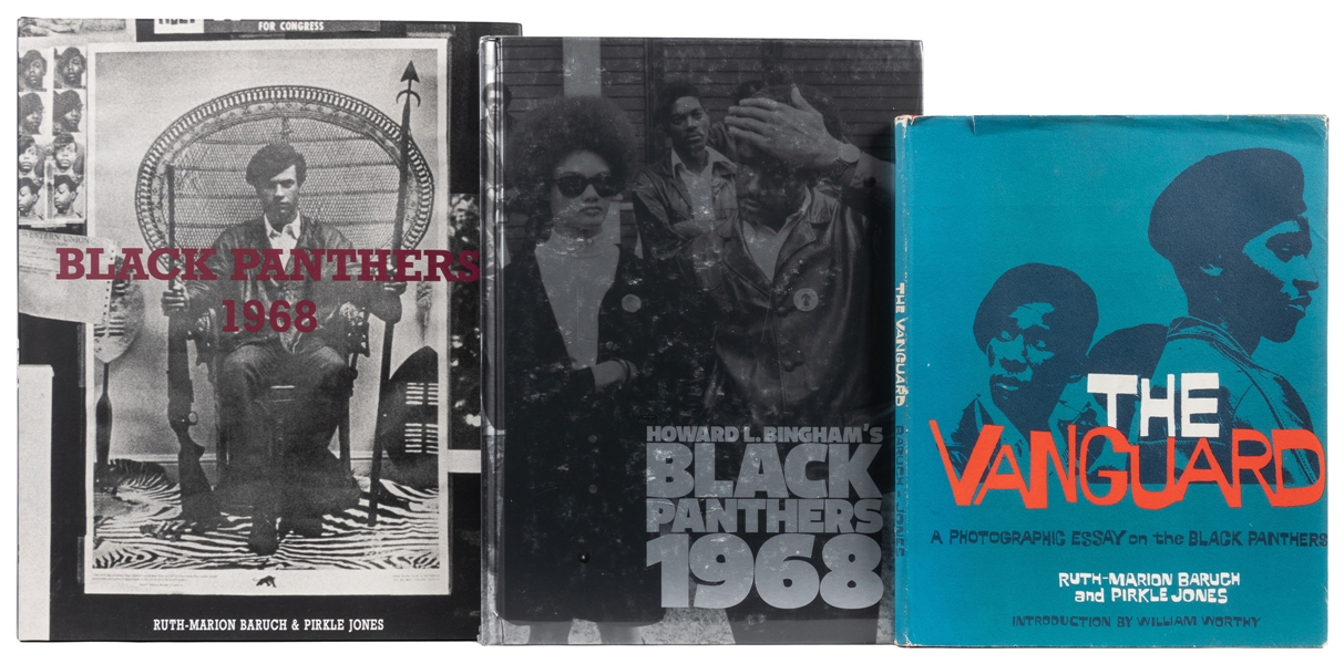  [PHOTOGRAPHY]. Trio of Photography Books on the Black Panth...