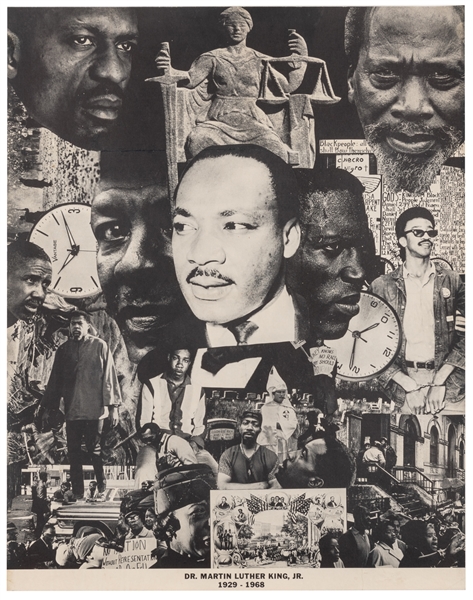  [POSTERS]. Dr. Martin Luther King, Jr. 1929-1968. [N.p., ca...