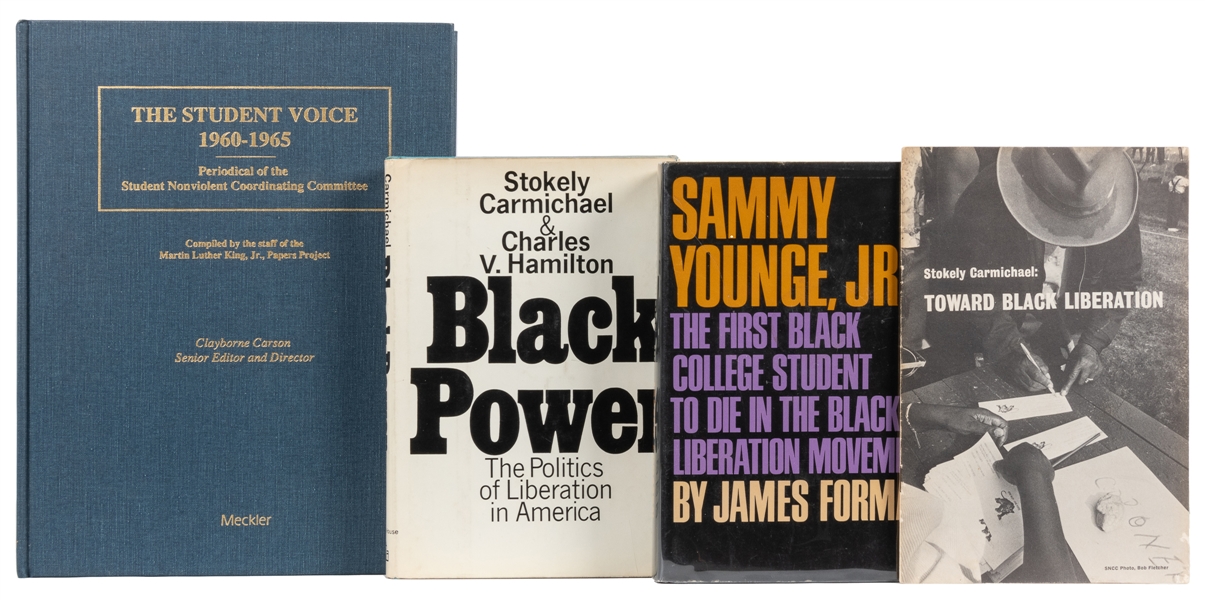  Group of 5 Titles related to SNCC (Student Nonviolent Coord...