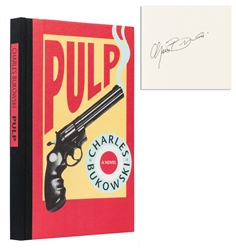  Bukowski, Charles. Pulp: A Novel. Black Sparrow, 1994. SIGN...