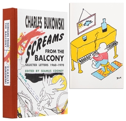  Bukowski, Charles. Screams From The Balcony: Selected Lette...