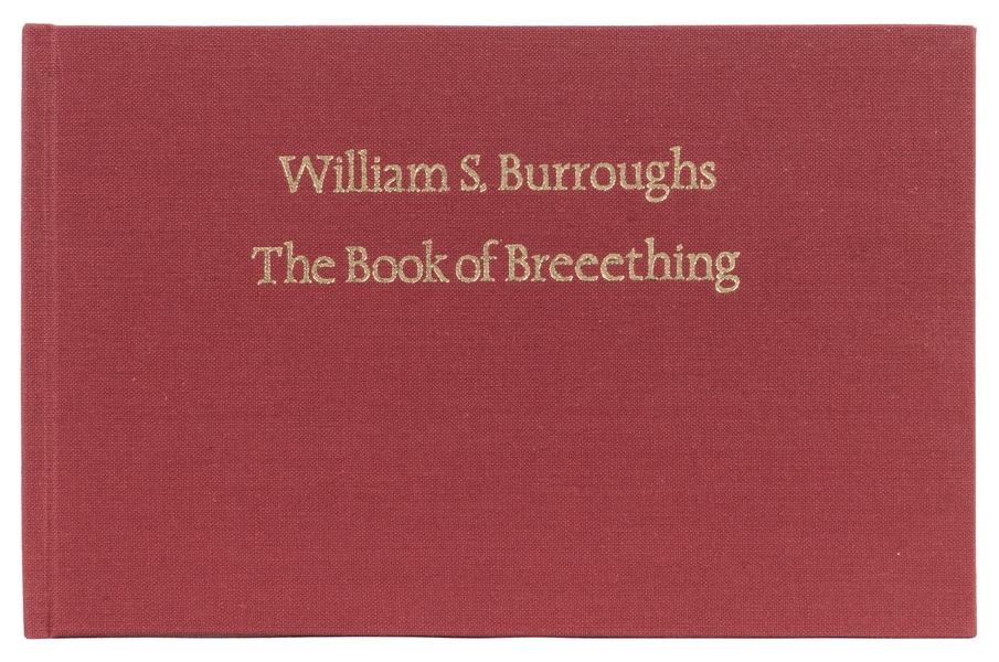  Burroughs, William S. The Book of Breeething. Blue Wind Pre...