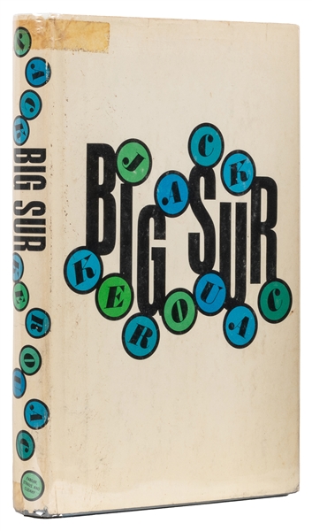  Kerouac, Jack. Big Sur. Farrar, Straus and Cudahy, 1962. Fi...