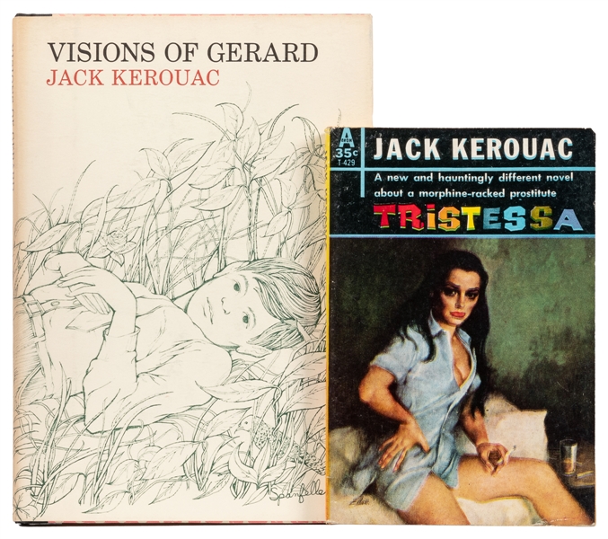  Kerouac, Jack. Pair of First Editions, including: Tristessa...