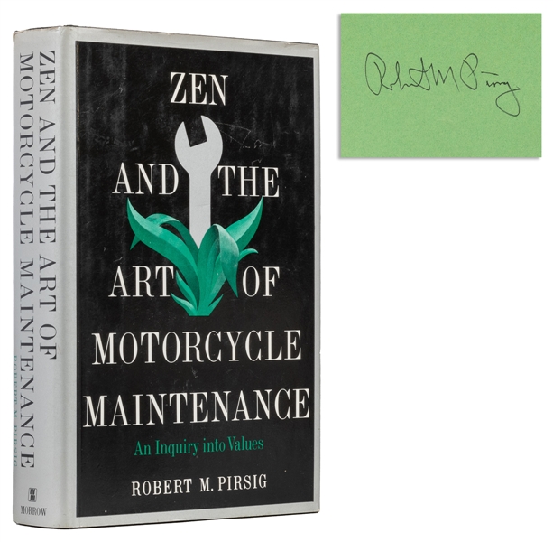  Pirsig, Robert M. Zen and the Art of Motorcycle Maintenance...