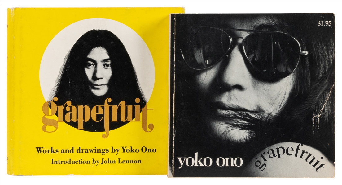  Ono, Yoko, Lennon, John (introduction). Grapefruit: A Book ...