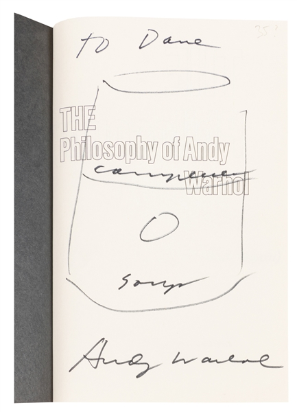  Warhol, Andy. The Philosophy of Andy Warhol (From A to B & ...