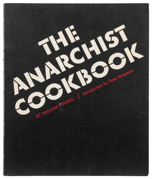  Powell, William. The Anarchist Cookbook. Lyle Stuart, 1971....