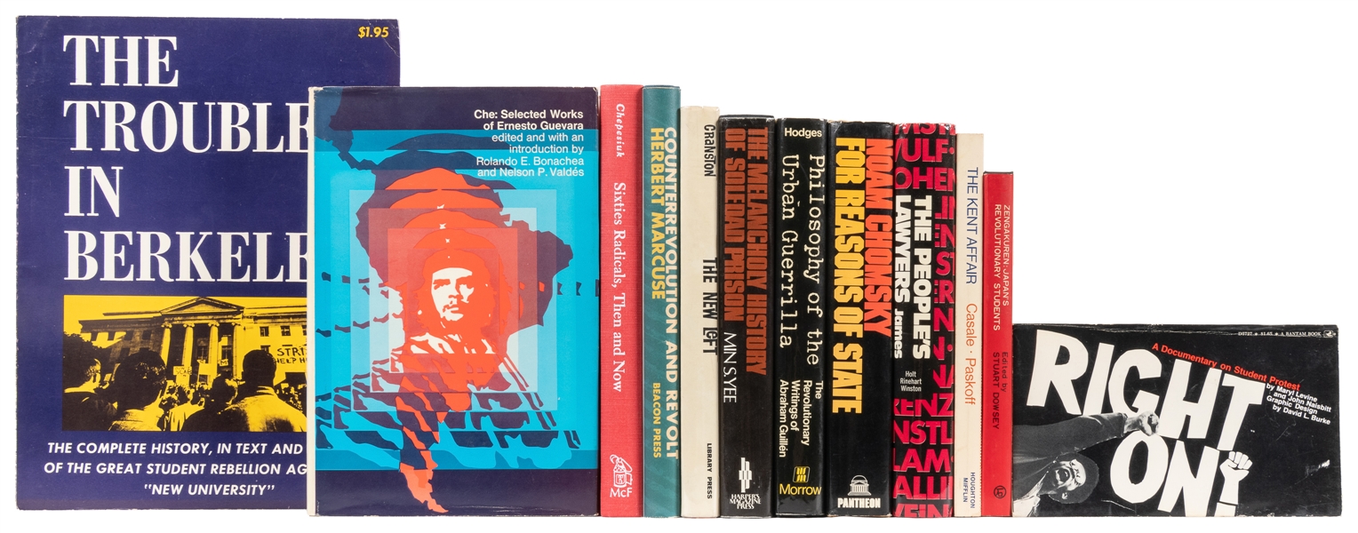  [RADICAL POLITICS]. Group of 27 Items, with 19 Books and 8 ...