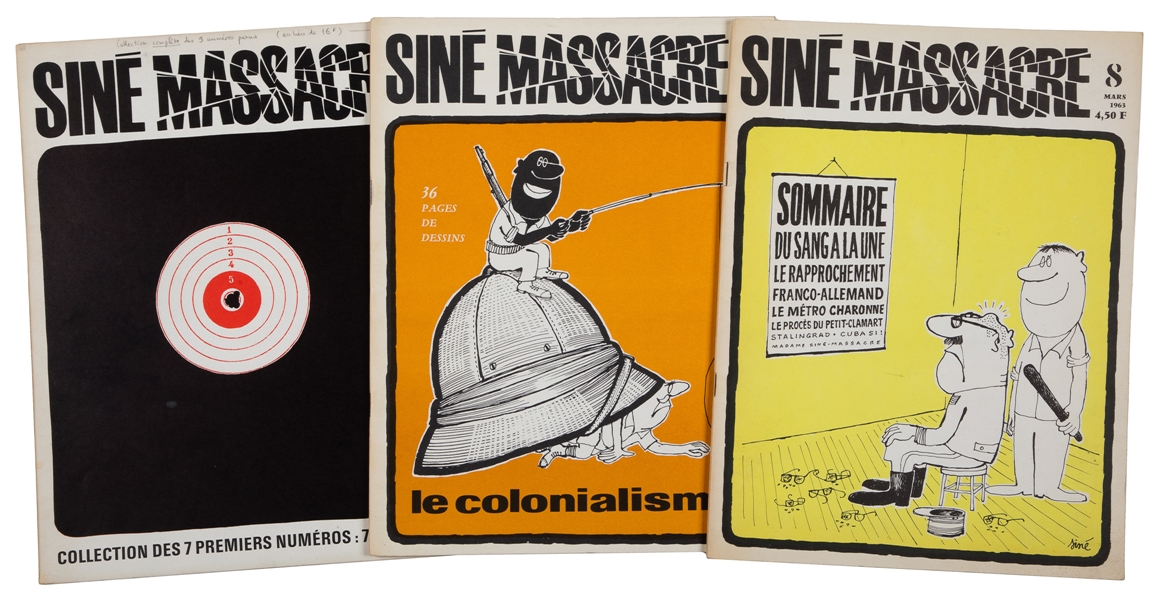  [Sinét, Maurice]. Siné Massacre. [Paris: Siné Imprimerie, 1...