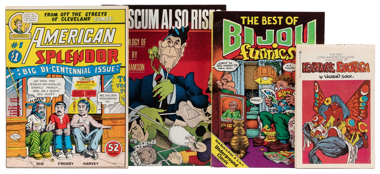  Group of Four Scarce Comics or Graphic Novels, including: A...